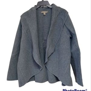 Tommy Bahama grey open front cardigan XL
